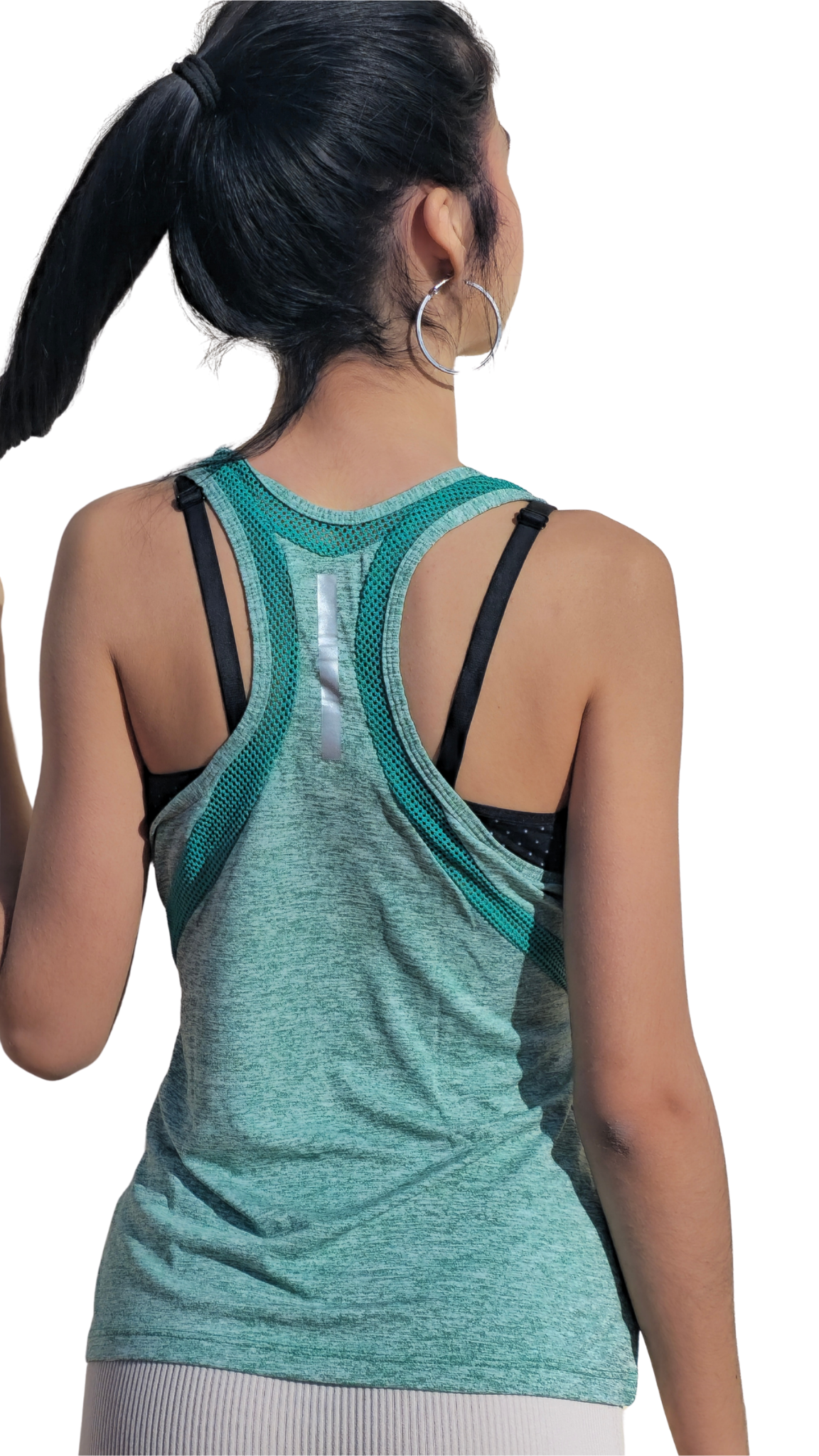 Camiseta de tirantes femenina